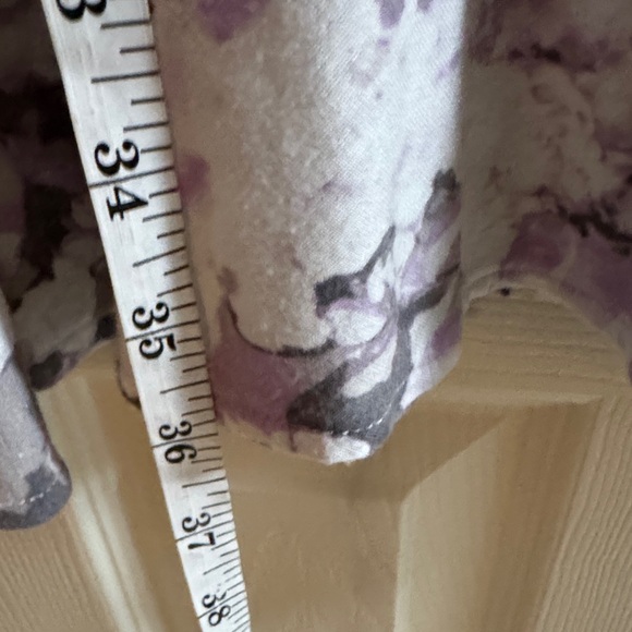 Simply Vera Vera Wang Watercolor Print Tunic Top – L - Picture 3 of 7